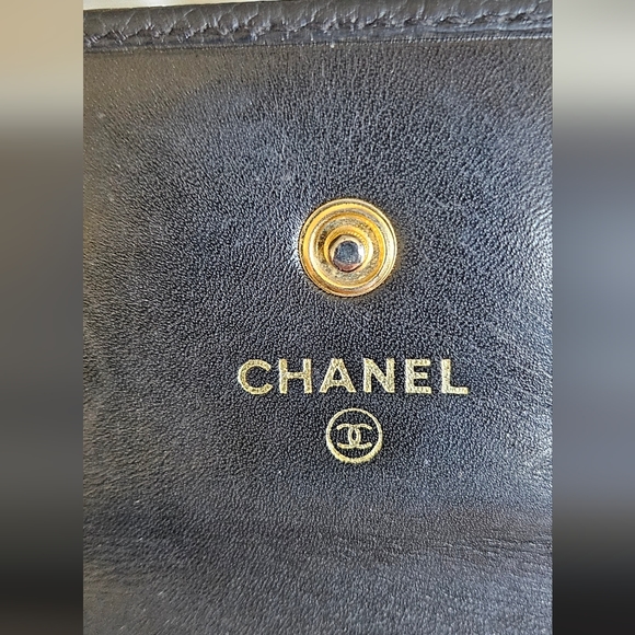 CHANEL Porte Bil Mon Caviar Leather Bifold Wallet - Picture 4 of 14